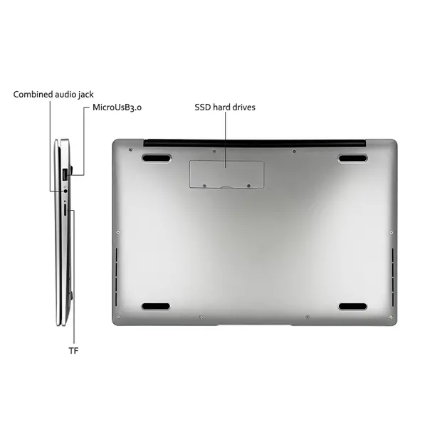 14.1 Inch Intel N8300 4GB RAM 64GB ROM HD Screen Laptop Computer Pc Personal Home Cheap Laptop 295_8745