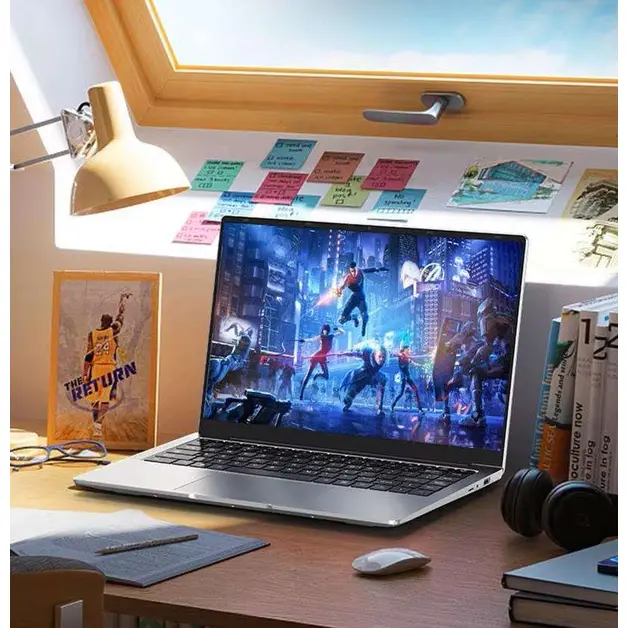 14.1 Pouces Intel N3350 4GB RAM 64GB ROM Écran HD Ordinateur Portable PC Personnel Maison Portable Économique 293_8691